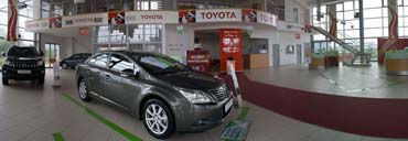 Toyota showroom Sibiu